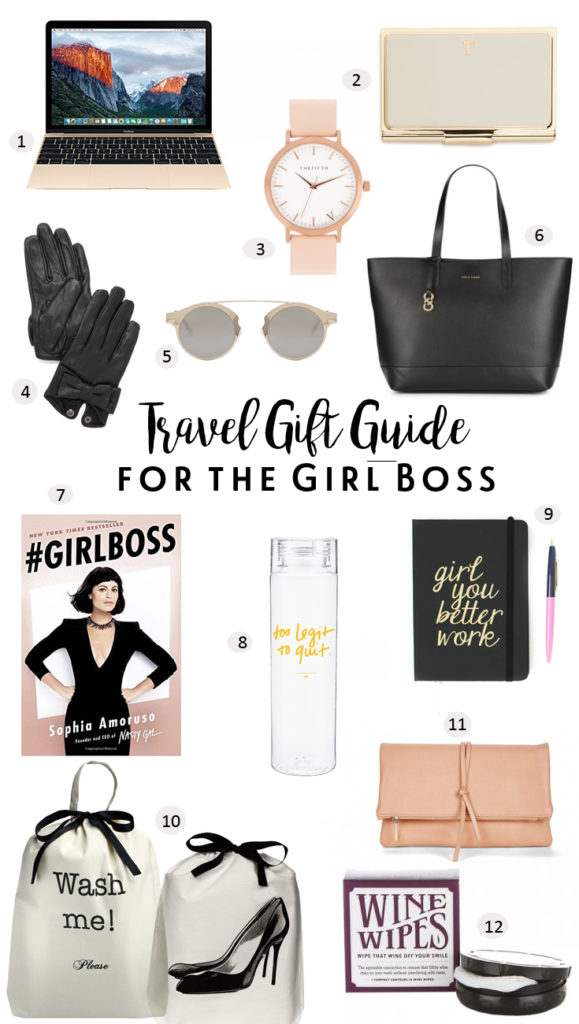 World of A Wanderer's Travel Gift Guide for the Girl Boss