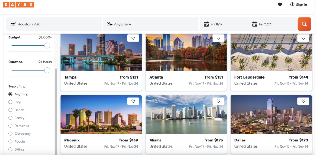 5 BEST WEBSITES FOR FINDING CHEAP FLIGHTS WITHOUT A SPECIFIC DESTINATION