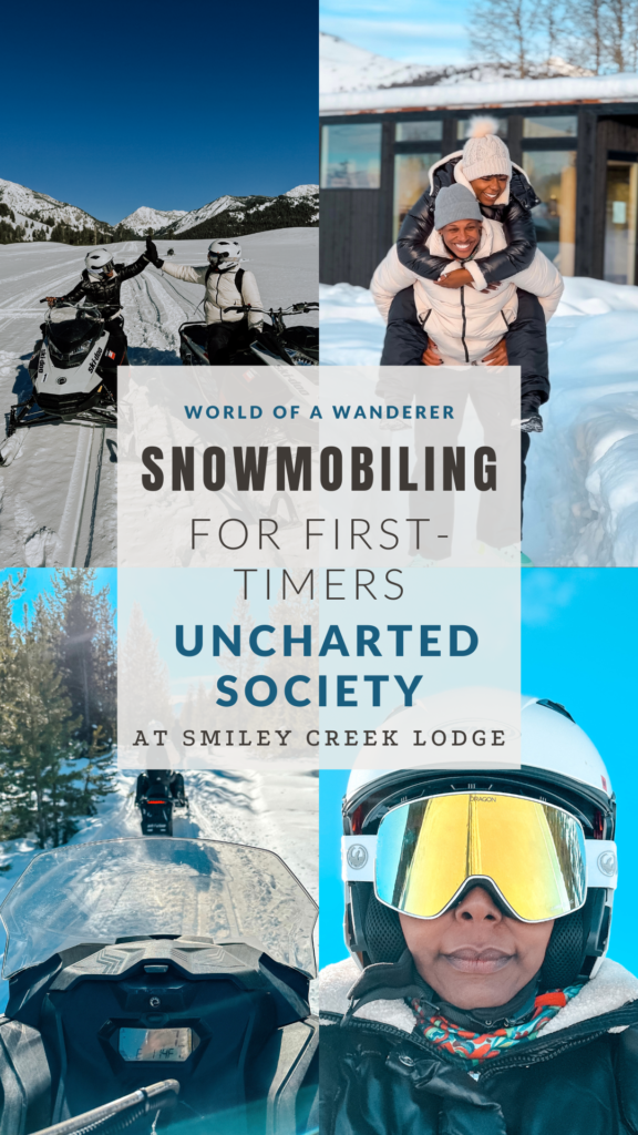Snowmobiling as a first-timer with Unchartered Society