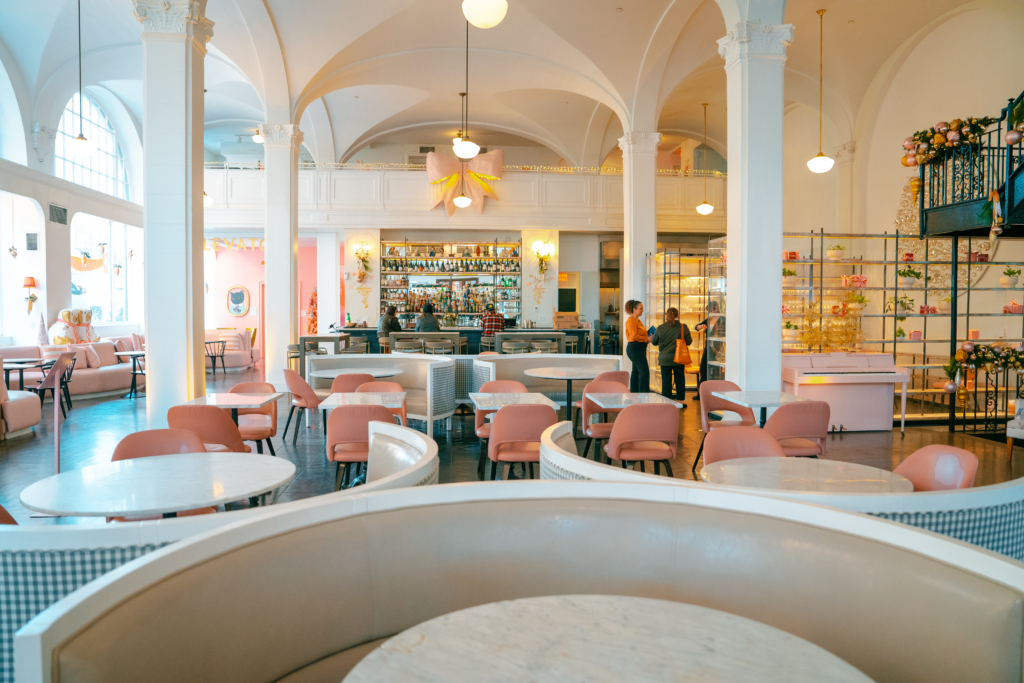 The Quirk Hotel Lobby in Richmond, Virginia