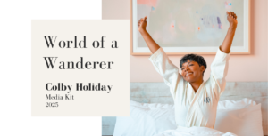 Colby Holiday Travel Influencer Media Kit